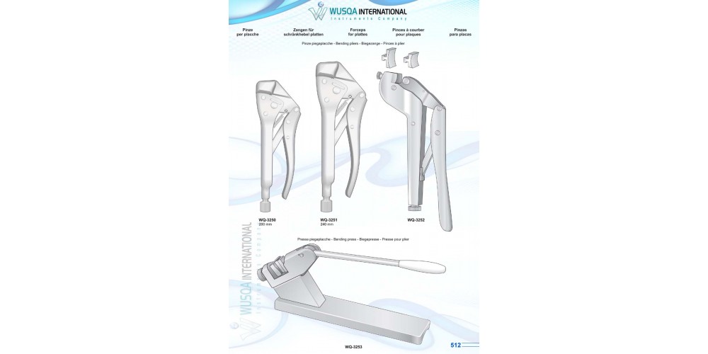 Forceps for Plates